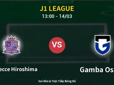 Kết Quả: Sanfrecce Hiroshima 2-0 Gamba Osaka – Highlight & Bàn Thắng | J1 League