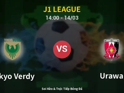 Kết Quả: Tokyo Verdy 1-0 Urawa – Highlight & Bàn Thắng | J1 League