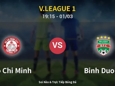 Kết Quả: Ho Chi Minh 0-1 Binh Duong – Highlight & Bàn Thắng | V.League 1