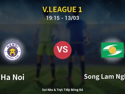 Kết Quả: Ha Noi 3-0 Song Lam Nghe An – Highlight & Bàn Thắng | V.League 1