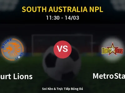 Kết Quả: Sturt Lions 0-1 MetroStars – Highlight & Bàn Thắng | South Australia NPL