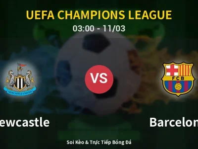 Kết Quả: Newcastle 1-1 Barcelona – Highlight & Bàn Thắng | UEFA Champions League