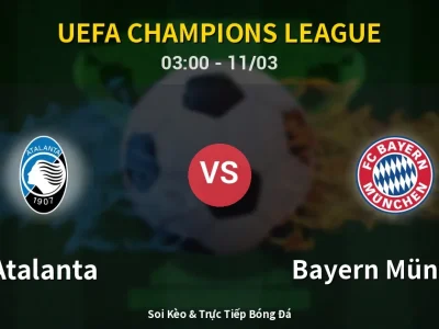 Kết Quả: Atalanta 1-6 Bayern München – Highlight & Bàn Thắng | UEFA Champions League