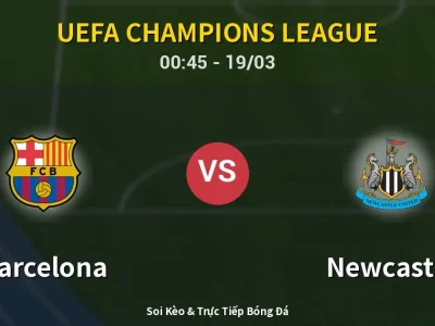 Kết Quả: Barcelona 7-2 Newcastle – Highlight & Bàn Thắng | UEFA Champions League