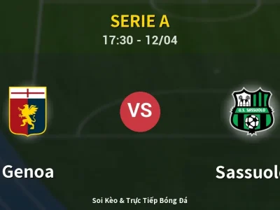 Kết Quả: Genoa 2-1 Sassuolo – Highlight & Bàn Thắng | Serie A