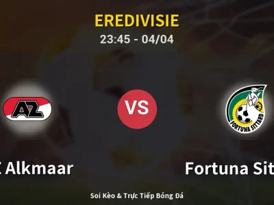 Soi Kèo AZ Alkmaar vs Fortuna Sittard – 23:45 04/04 | Nhận Định, Dự Đoán Tỷ Số