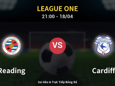 Soi Kèo Reading vs Cardiff – 21:00 18/04 | Nhận Định, Dự Đoán Tỷ Số