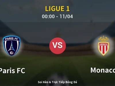 🔴 Trực Tiếp: Paris FC 4-1 Monaco – Link Xem Ligue 1 (Full HD)