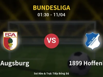 🔴 Trực Tiếp: FC Augsburg 0-0 1899 Hoffenheim – Link Xem Bundesliga (Full HD)