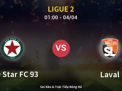 Kết Quả: RED Star FC 93 0-0 Laval – Highlight & Bàn Thắng | Ligue 2