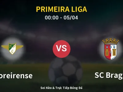 Kết Quả: Moreirense 0-1 SC Braga – Highlight & Bàn Thắng | Primeira Liga