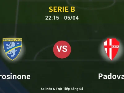 Soi Kèo Frosinone vs Padova – 22:15 05/04 | Nhận Định, Dự Đoán Tỷ Số