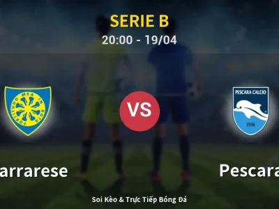 Soi Kèo Carrarese vs Pescara – 20:00 19/04 | Nhận Định, Dự Đoán Tỷ Số
