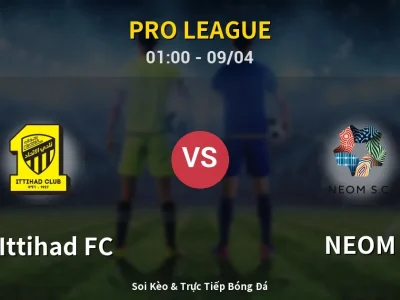 Kết Quả: Al-Ittihad FC 3-4 NEOM – Highlight & Bàn Thắng | Pro League