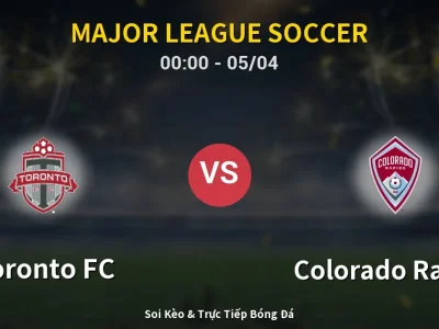 Kết Quả: Toronto FC 3-2 Colorado Rapids – Highlight & Bàn Thắng | Major League Soccer