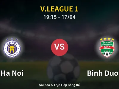 Soi Kèo Ha Noi vs Binh Duong – 19:15 17/04 | Nhận Định, Dự Đoán Tỷ Số