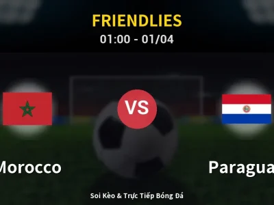 Kết Quả: Morocco 2-1 Paraguay – Highlight & Bàn Thắng | Friendlies