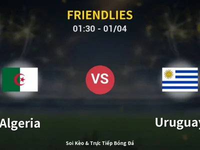 Kết Quả: Algeria 0-0 Uruguay – Highlight & Bàn Thắng | Friendlies