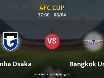 Kết Quả: Gamba Osaka 0-1 Bangkok United – Highlight & Bàn Thắng | AFC Cup