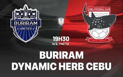 Buriram vs Cebu: Cuộc đua vào bán kết ASEAN Club Championship 2025/26 - Dự đoán tỷ số chính xác 1