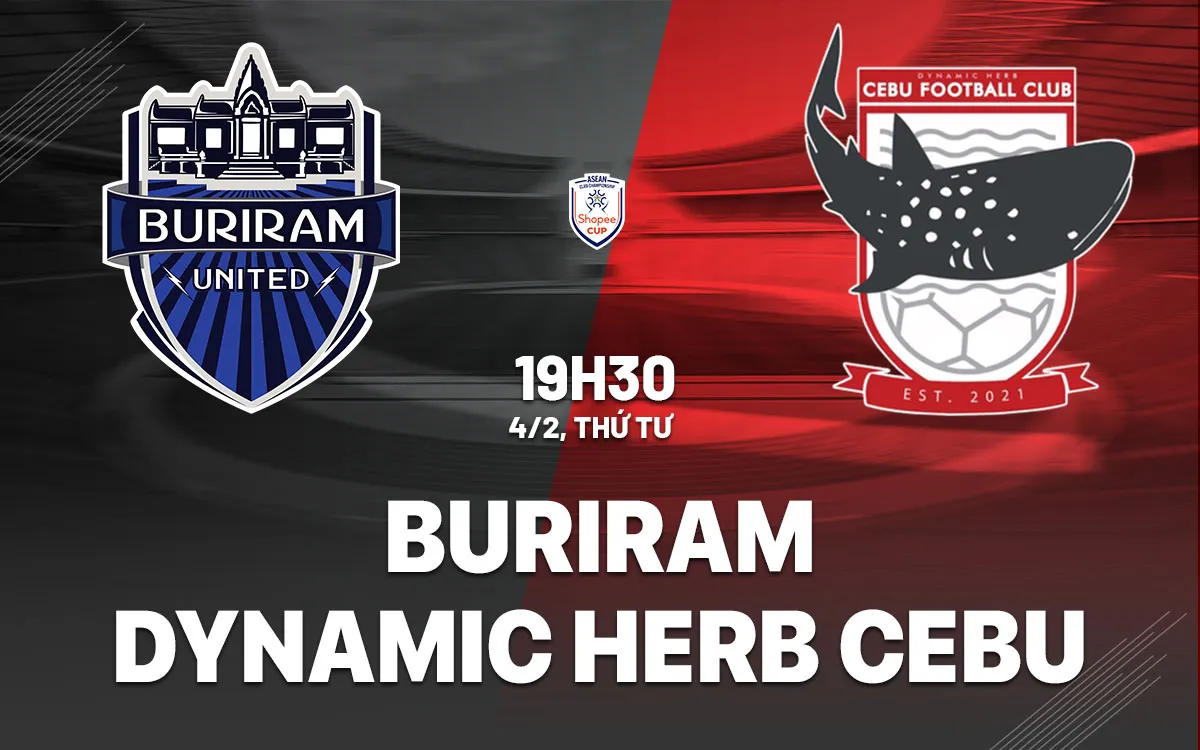 nhan dinh bong da du doan Buriram vs Dynamic Herb Cebu asean club championship hom nay