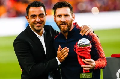 BOM TẤN: Xavi sắp tái hợp Messi tại Inter Miami, băng ghế huấn luyện thay vì sân cỏ? 1